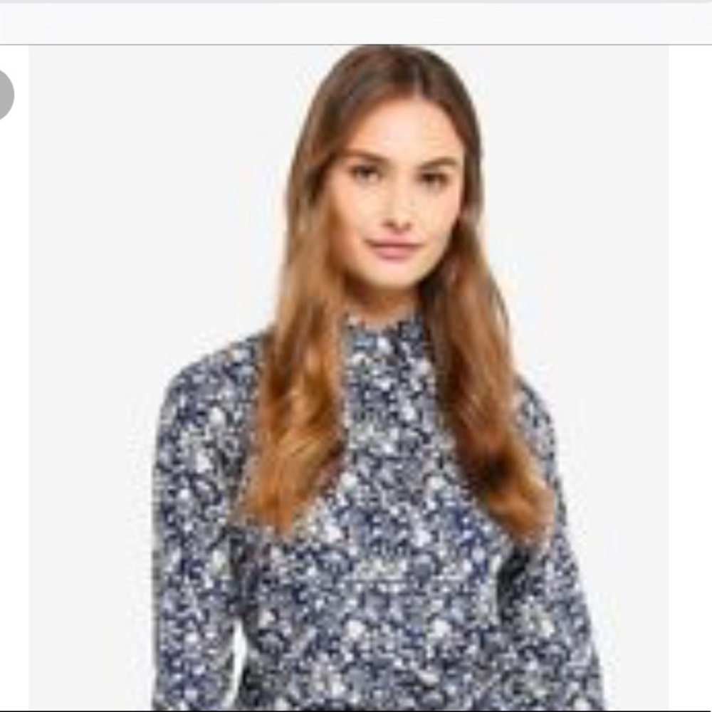J Crew Liberty Floral Summer Blooms Perfect Shirt